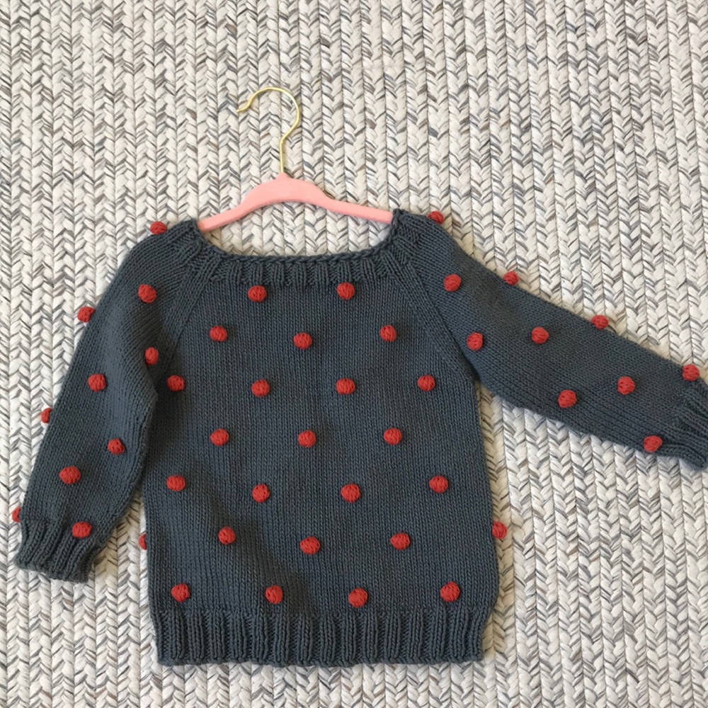 Kalinka Kids Popcorn Sweater 2-3Y